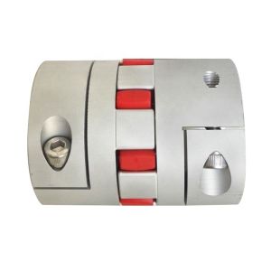 High Torque Aluminum Flexible Coupling Plum Type Jaw Spider Coupling