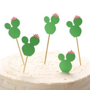Greaseproof Baby Birthday Dessert Paper Cupcake Topper