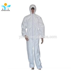 Quality PP SMS Common Disposable Protective Coverall For The Medical , Hygiene Usage for sale