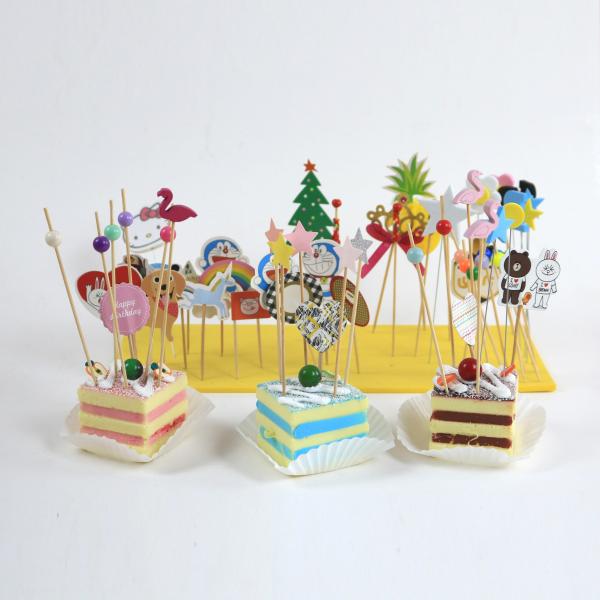 Buy Cupcake Topper Cake Flag Birthday cake decoration at wholesale prices