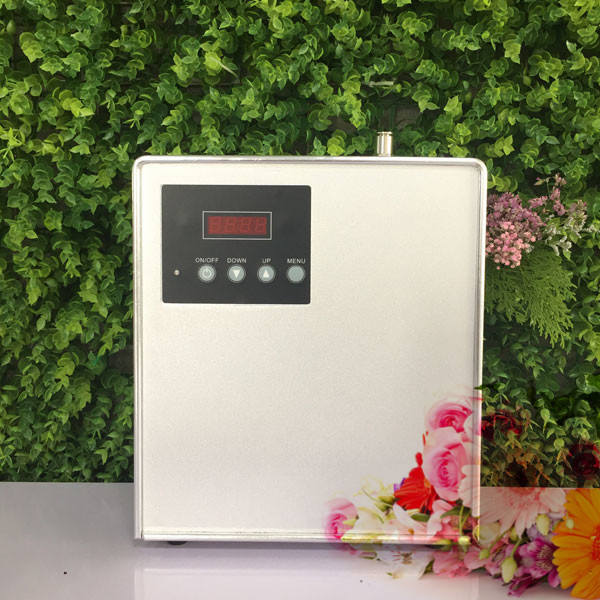 Buy Silver Aluminum Commercial Essential Oil Diffusers Machine With Noise Free And Loner Lifespan at wholesale prices