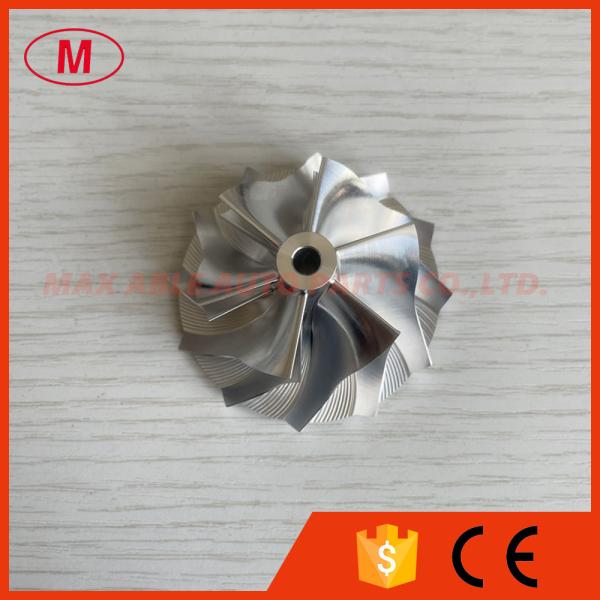 TD04 reverse 42.00/56.00mm 6+6 blades high performance turbo milling/aluminum 2618/billet compressor wheel for 49477-02000, 49477-02001, 49477-02002,
