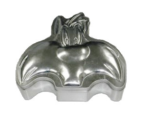 Quality Bat 0.40mm Tinplate Children's Gift Storage Tin for sale