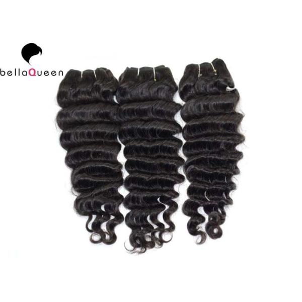 Deep Wave Extension Raw Unprocessed Grade 7A Virgin Hair Weaving