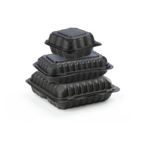 Customized logo microwave vent reusable takeout fried chicken box disposable