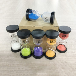 Modern Small Hourglass Timer 1 Minute - 30 minutes Logo Customized