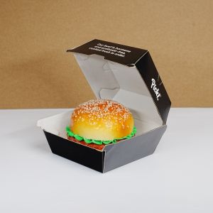 Burger Box Customization Disposable Fast Food Waiver Packaging Paper Box