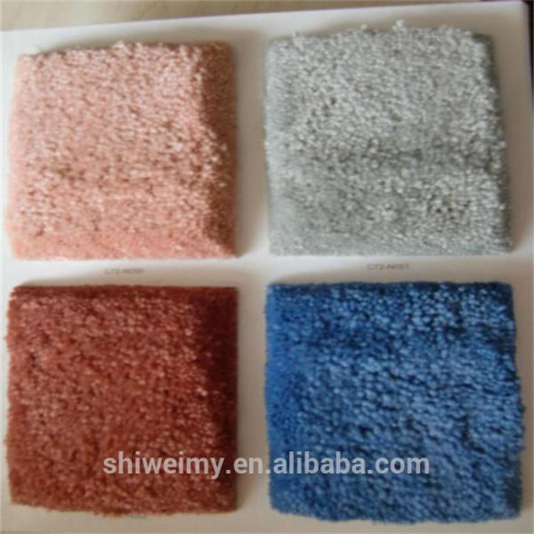 Buy Solid blue commercial nylon cut pile carpet at wholesale prices