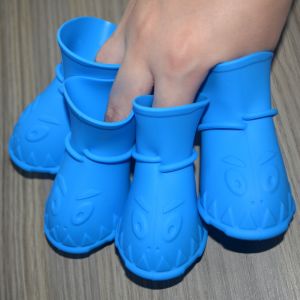 Customized Shape Silicone Pet Supplies Stocked Sustainable Silicone Dog Shoes