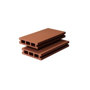 100 X 25 Hollow Plastic Decking Boards WPC Wood Plastic Composite Flooring