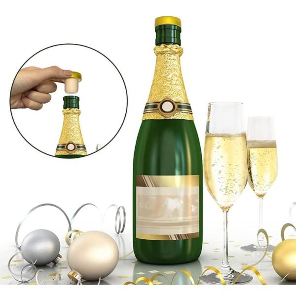 Buy Aluminium-Plastic Customied T Shape Wine Corks Wooden Bar Top Cap Wine Bottle Stoppers at wholesale prices