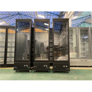 Supermarket Single Door Vertical Refrigerated Display Freezer