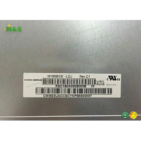 Landscape M185BGE-L2U Anti Glare Innolux LCD Panel Screen 409.8×230.4 mm Active