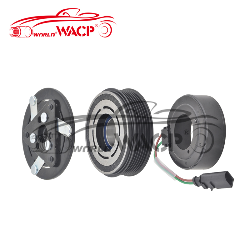 6V12 6PK 12V Car AC Compressor Clutch for VW Polo for Skoda Rapid for Dodge Durango CLVW011