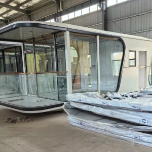 Tourist Resort Prefab Mobile Villa Space Capsule Tiny House with Customized Size