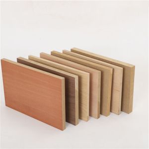 Water-proof White Wood Grain Color Melamine Laminated MDF Board for Furniture