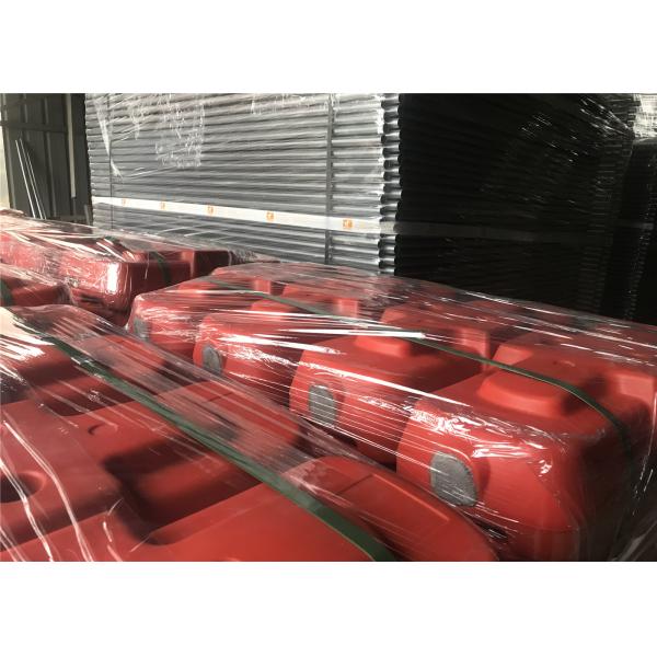 Temporary Fence HDPE base for Insert Star Picket Pure HDPE no mix Recyle