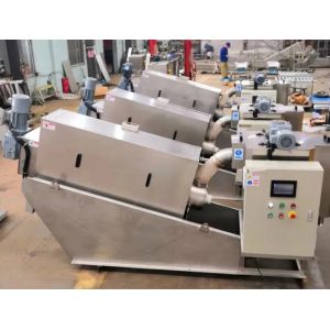 Stainless Steel Automatic Spiral Press Dewatering Machine