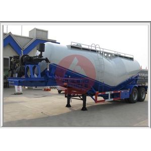 28000kg Loading Pneumatic Bulk Trailer 27m³ Volume With Weichai Diesel Engine