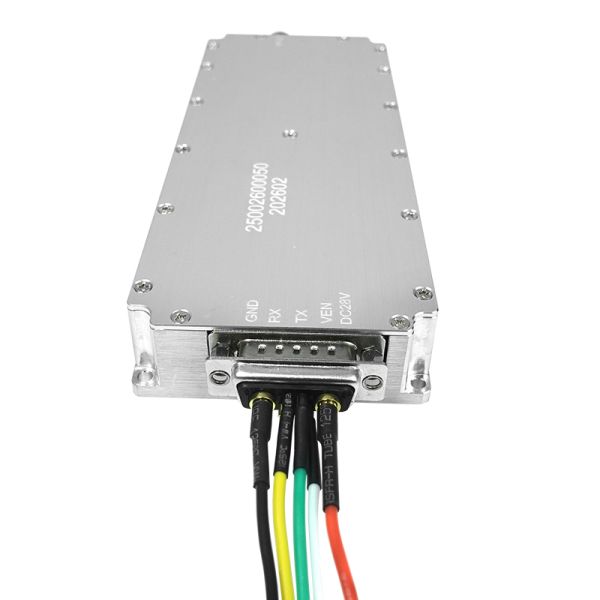 Drone jamming module side view