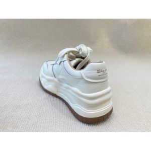 Thick Soled White Espadrilles 2024 Summer Canvas Shoes Women