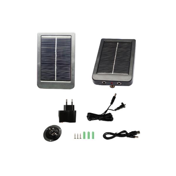5000mah Solar Panel Easy Installation Over Charge Protection Waterproof Trail Camera Accessories