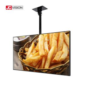 JCVISION Ultra Thin Wall Mount Digital Signage Smart Touch Screen LCD Advertisin