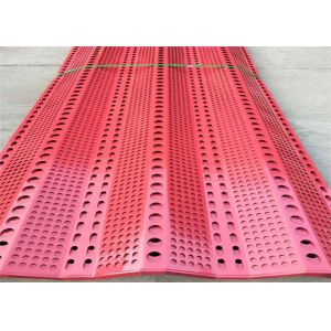 800mm Dust Wind Suppression Fence Green Perforated
