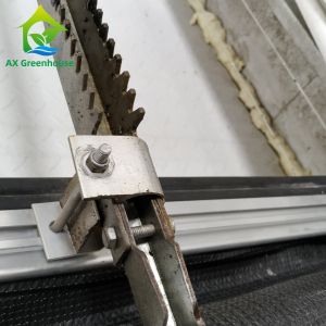 95mm Width Galvanized Steel Transmission Rack Greenhouse Accessories