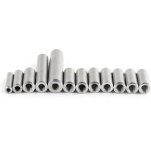China 18-8 Stainless Steel INOX  SUS 304 Round Parallel Dowel Pin With Internal Thread DIN7979 on sale