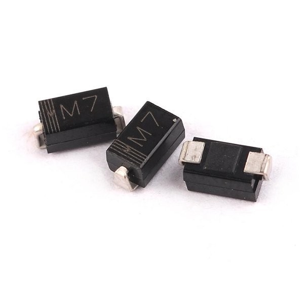 1N4007 General Purpose Rectifier Diode , Surface Mount Glass Passivated Bridge