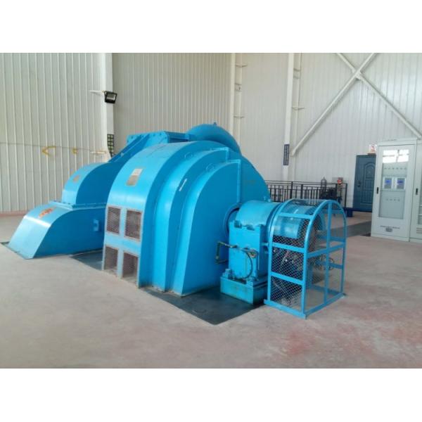Buy 500-3000r/min Brushless Cast Iron Pelton Turbine Generator With F Insulation Class at wholesale prices