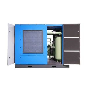 Direct Drive Two Stage Screw Air Compressor PLC Control Double Stage Rotary