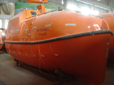 Buy IACS Approved 6.5M Totally Enclosed Lifeboat at wholesale prices