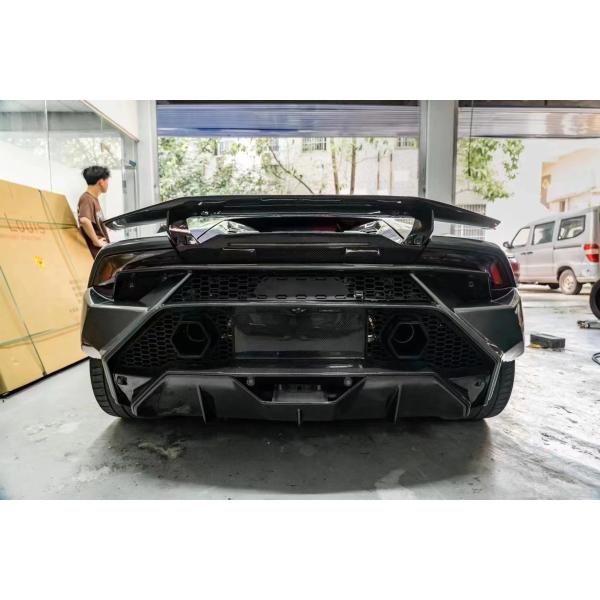 LP580 LP610 Lamborghini Huracan Evo Body Kit Tecnica Style Carbon Fiber Spoiler Wing
