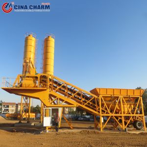 YHZS60 Portable Concrete Batch Plant Concrete Mixing Plant 60m3/H