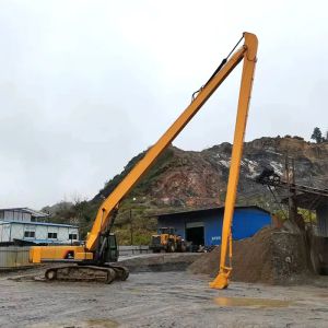 Yellow JCB017 Excavator Long Reach Boom 7-35m Length