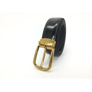 Coffee Color Mens Leather Dress Belt Removable 1-3/8" / Casual Golf Belt