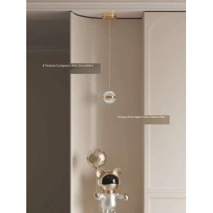 Compass Entrance Hall Small Pendant Lamp Creative Personality Art Atmosphere