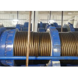 1000t Large Power Electric Marine Winch With Lebus Grooved Drum