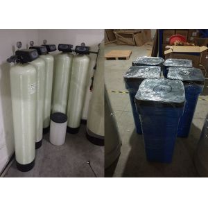 1000LPH Softener System Softening Hardness Removal With Cation Resin Boiler Use