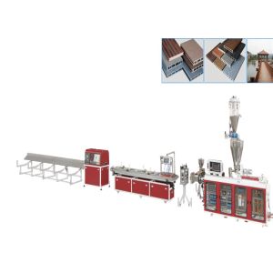 37kw Wpc Board Wood PP PE Plastic Door Making Machine