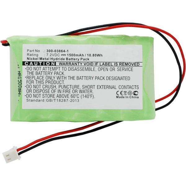 Ni-MH Vacuum Cleaner Lithium Battery 1500mAh 7.2V Li Ion Battery 300-03864-1