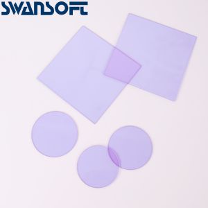 Double Sided Anti-Reflection Coating Customize Didymium Glass PNB586 BG20