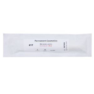 White Microblading Disposable Eyebrow Pen For Training / Permanent Makeup