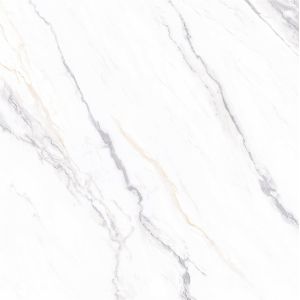 White Polished Sintered Stone Slabs 1200x1200mm for Bathroom Renovation