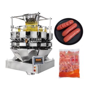 China High Efficiency Sausage Belt Multihead Weigher on sale