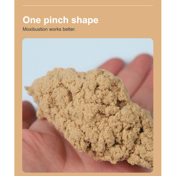 ZhongYan Taihe Pure Natural Golden Moxa Punk Moxibustion Loose Moxa