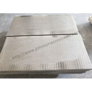 Quality No Frame Panel Johnson Wedge Wire Screens for sale