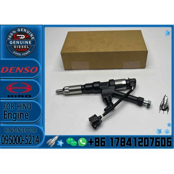 Buy 095000-5215 095000-5214 VH23670E0350 23670-E0351 SK460-8 SK480-8 P11C Engine Fuel Injector Assy at wholesale prices